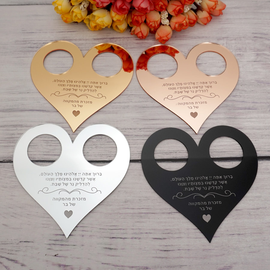 パーソナライズされたアクリルミラー,キャンドルホルダー,パー - Personalised Candle Label のレビューと価格